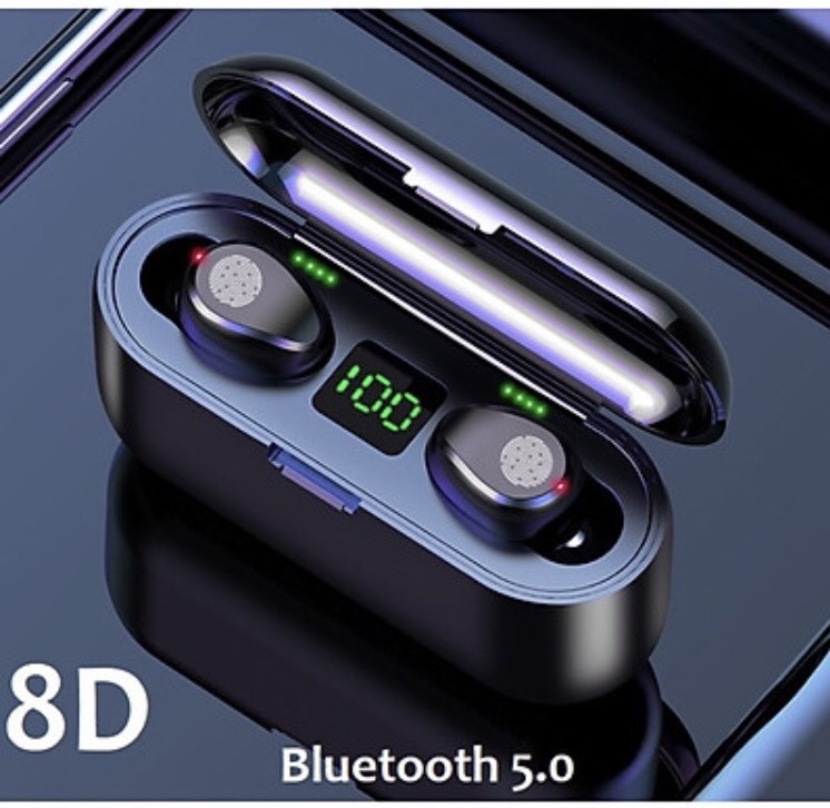 Tai nghe bluetooth 5.0 cảm ứng đa điểm F9-5