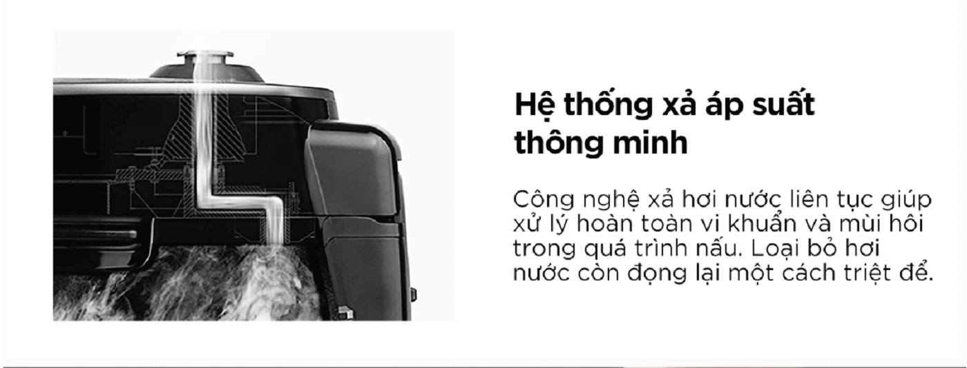 Nồi cơm điện tử áp suất Cuckoo 1.8 lít CRP-R1000F màu đen - lòng nồi chống dính cao cấp phủ Xwall Diamond -Sản xuất tại Hàn Quốc - bản Quốc Tế tiếng Anh - Hàng chính hãng Cuckoo Việt Nam