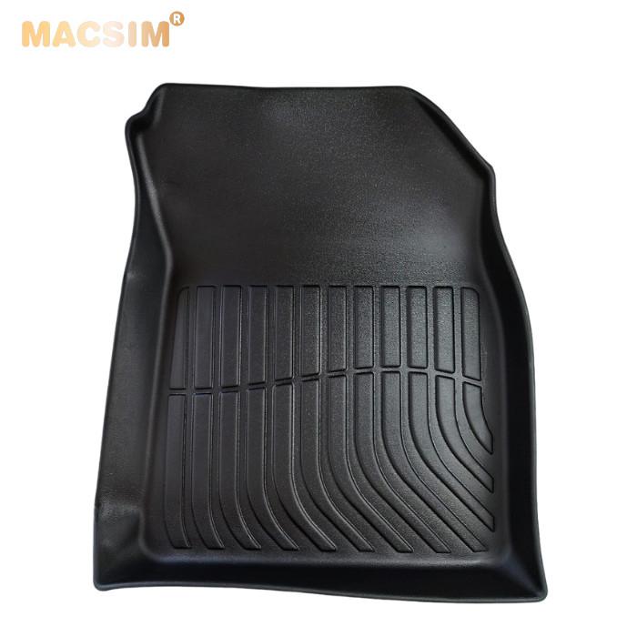 Thảm lót sàn xe ô tô Kia Sonet 2022 Nhãn hiệu Macsim chất liệu nhựa TPE hàng loại 2