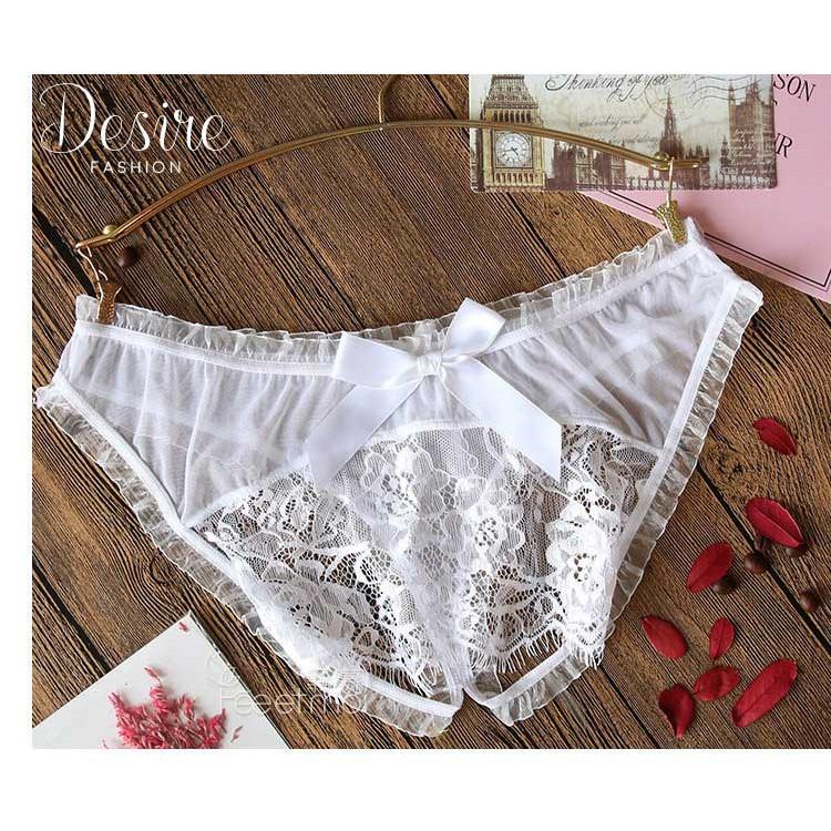 Quần lót ren sexy xẻ đáy QLN-0047