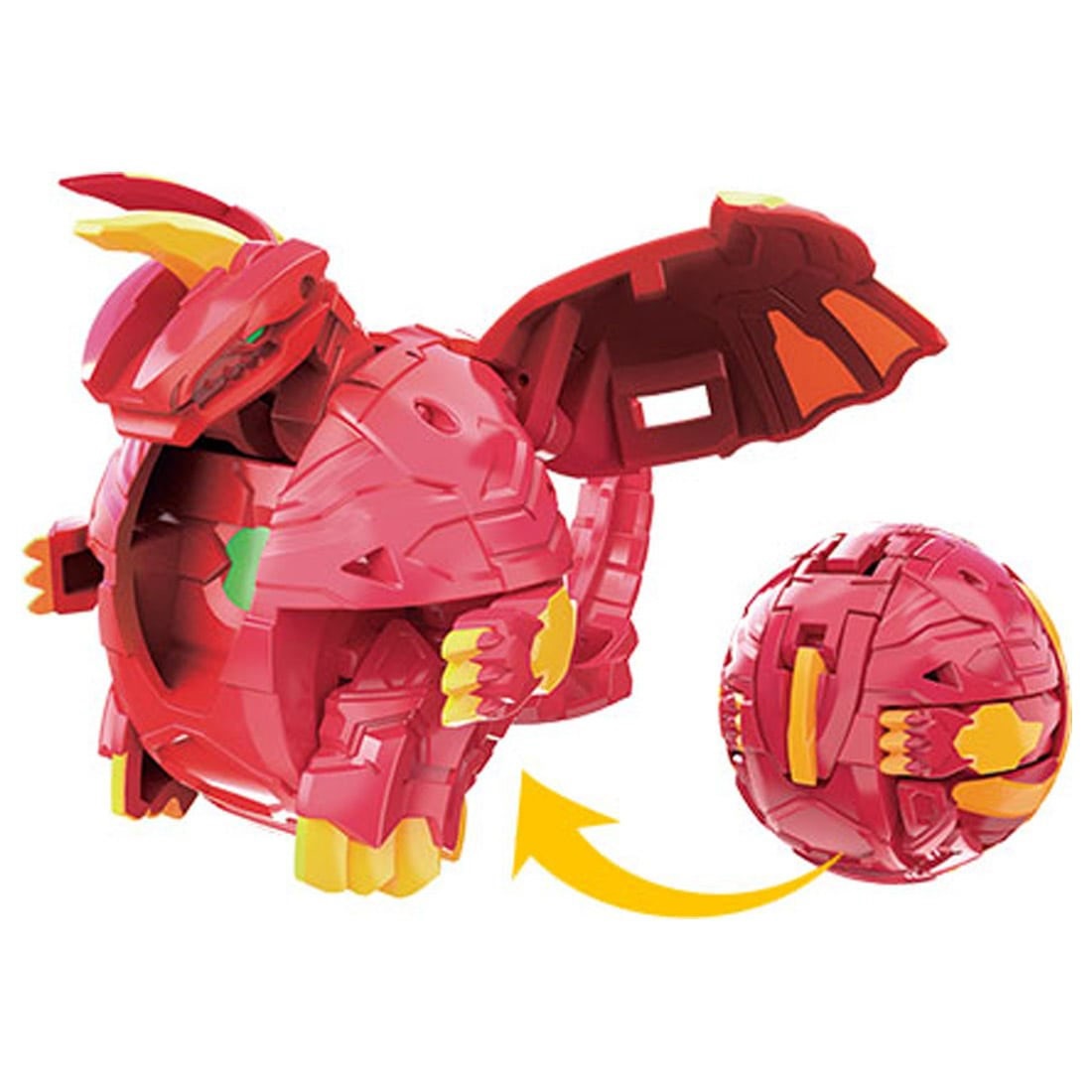 Đồ chơi Quyết Đấu Bakugan - Chiến Binh Rồng Lửa Dragonoid Red - Baku001