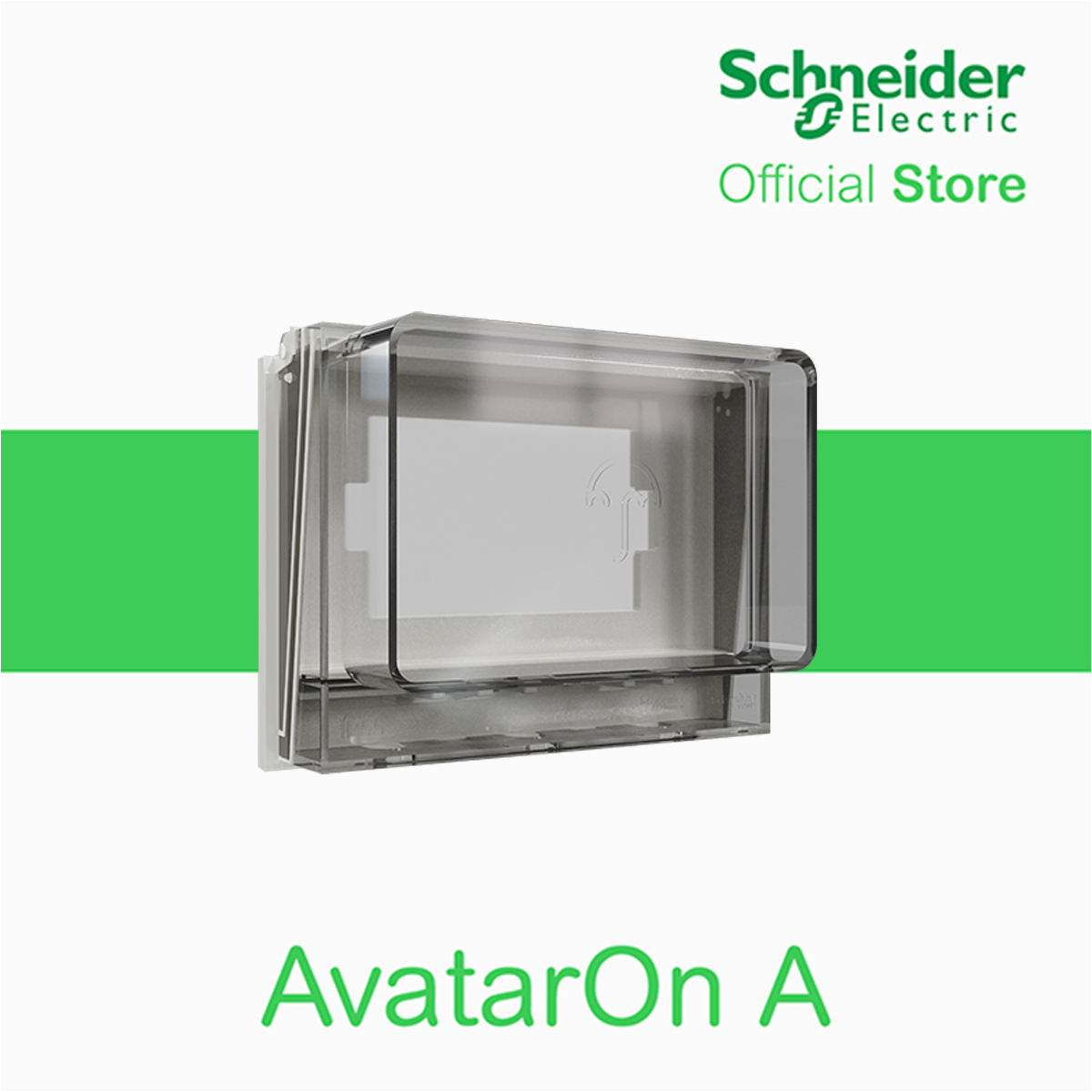 Mặt che phòng thấm nước, IP55 AvatarOn A - Schneider Electric - M3T01WP-WE