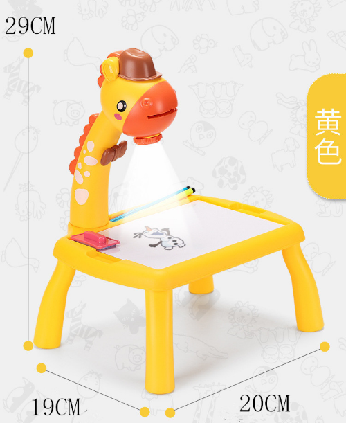 Đồ chơi bàn vẽ có đèn chiếu - đèn chiếu vẽ tranh - bàn vẽ thông minh cho bé