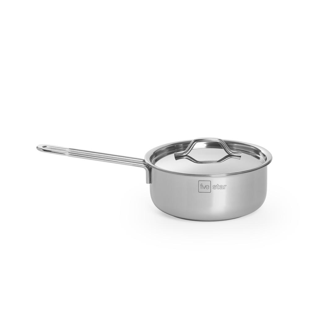 Quánh nấu cháo bột 3 đáy sandwich inox 430 Fivestar bếp từ nắp inox