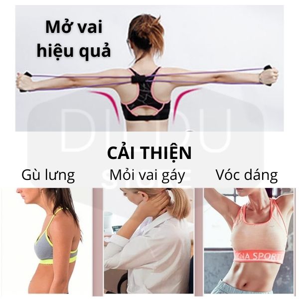 Dây Tập Phục Hồi Chức Năng, Chống Gù Lưng, Luyện Mở Vai - Nhỏ Gọn, Tập Ở Mọi Nơi - BIGBULL