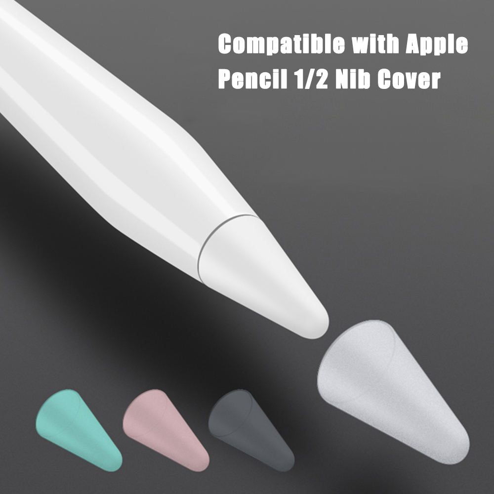 8 Vỏ Bút Cảm Ứng Bằng Silicon Nib Cho Bút Cảm Ứng Apple