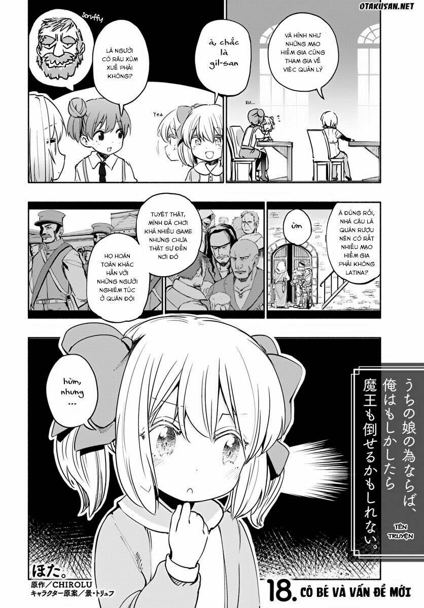 vì con gái, ngay cả ma vương tôi cũng có thể đánh bại chapter 18 3