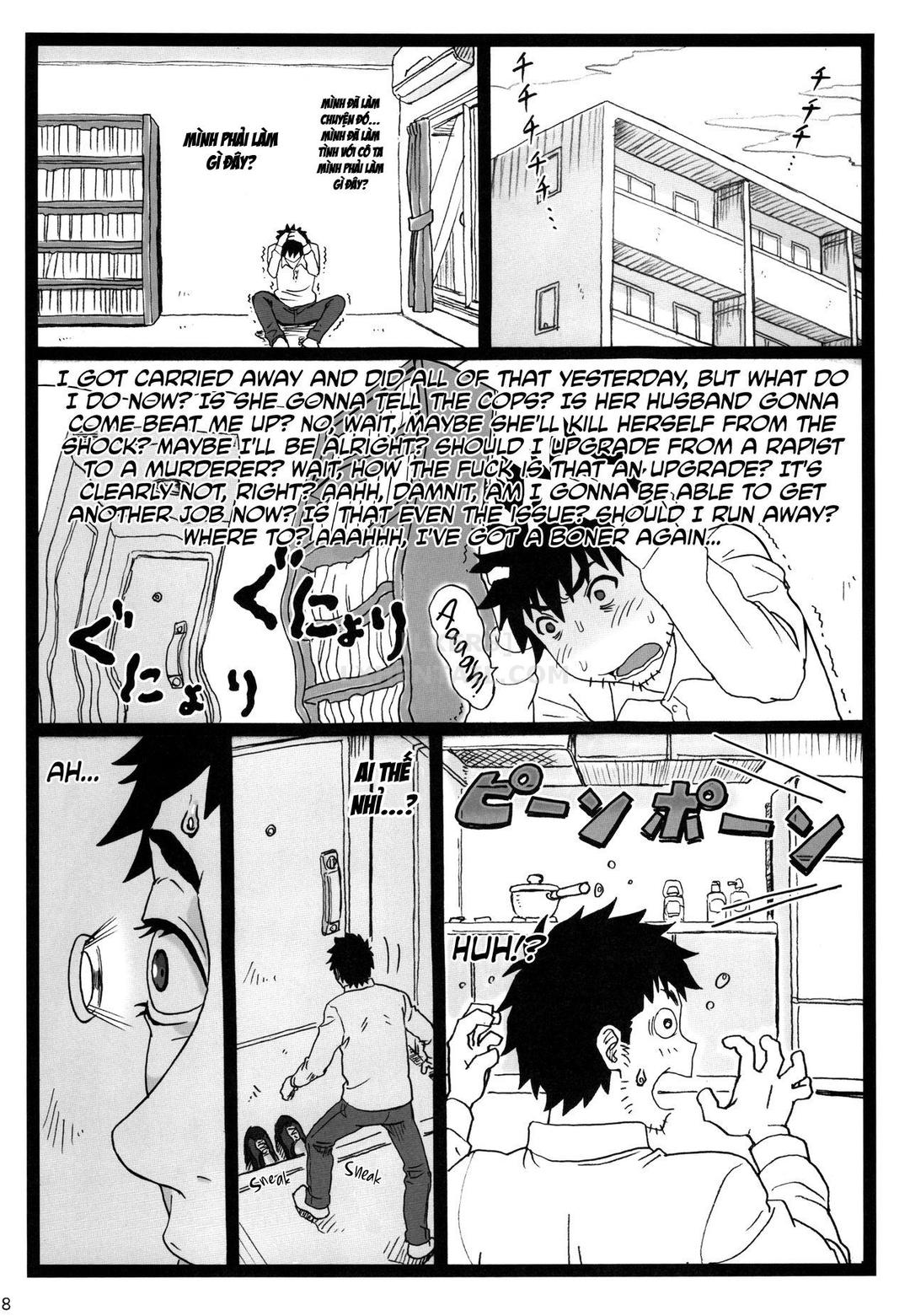 chuyện tôi đã làm với cô hàng xóm đã kết hôn đầy khêu gợi chapter 1 37