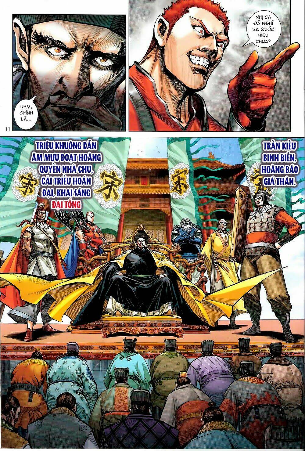 thiết tướng tung hoành (cựu tác) chapter 93 11