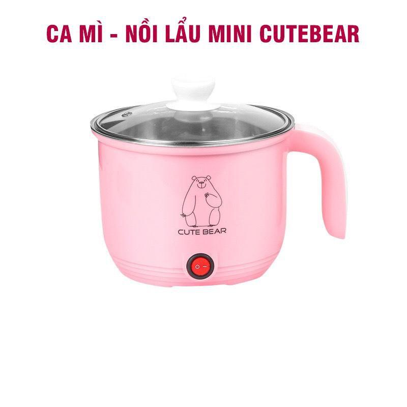 Nồi Lẩu Mini Kèm Giá Hấp Size 18cm