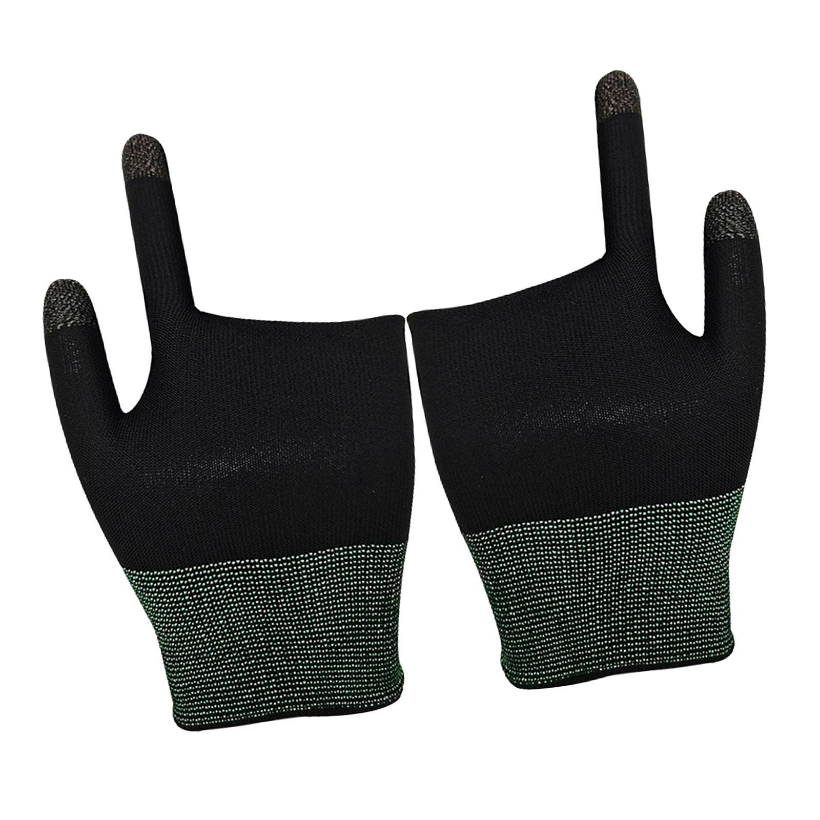 Phone Gaming Finger Sleeves, Breathable Anti Sweat Thumbs Finger Gloves Cover Sleeve for Mobile Game