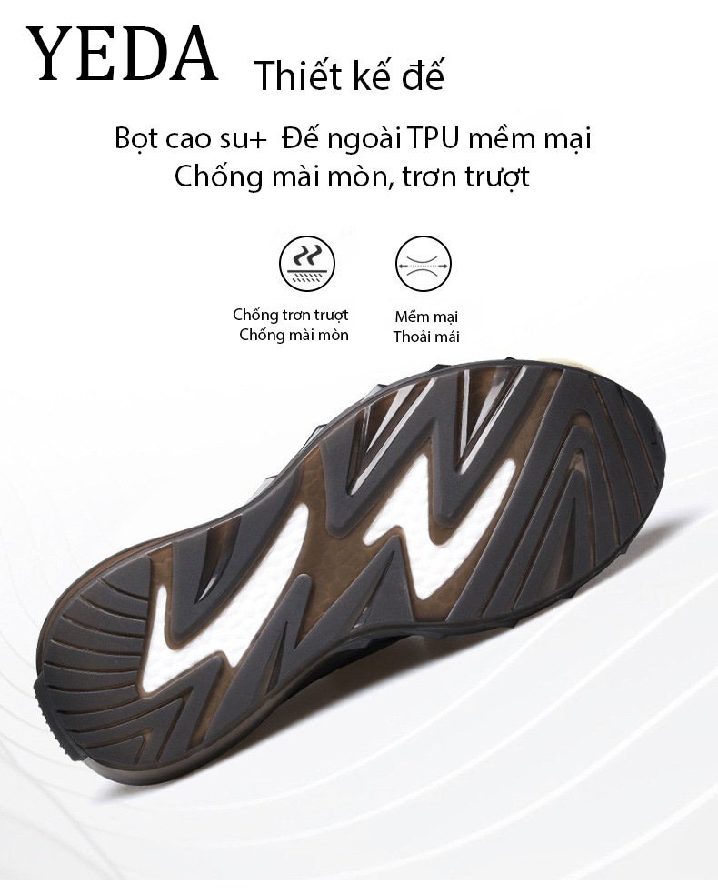 Giày thể thao nam dệt kim nhẹ nhàng trẻ trung kiểu dáng Châu Âu - 68911