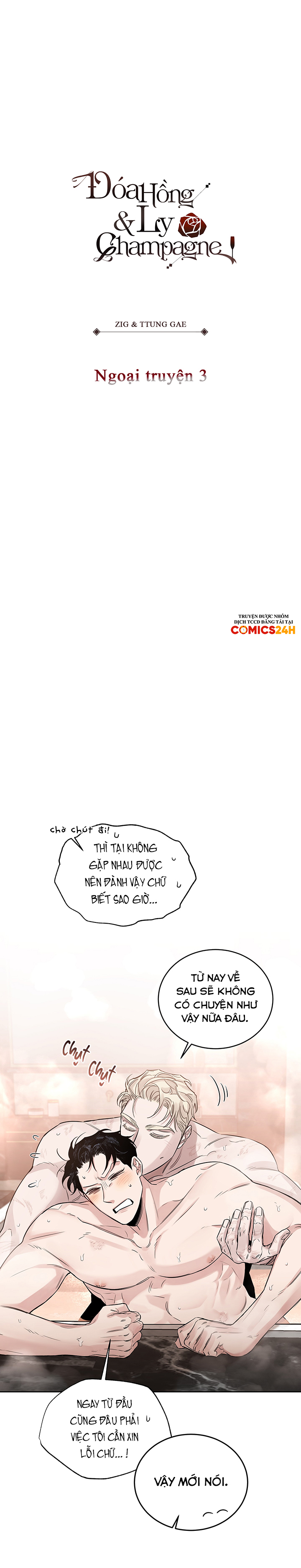 đoá hồng và ly champagne chapter 0.3 3