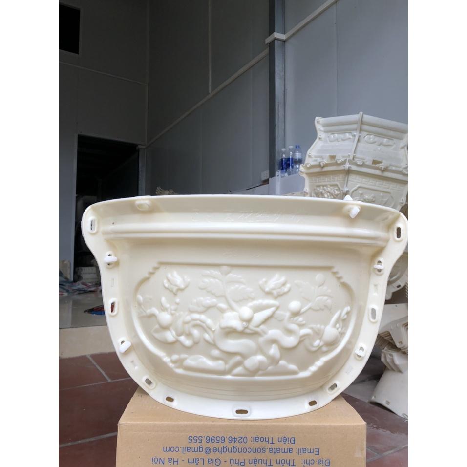 Khuôn đúc chậu kiểng tròn 60 TQ nhựa ABS có lòng trong