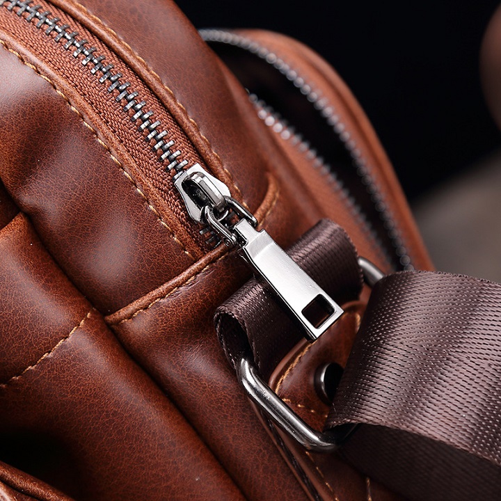 Túi Đeo Chéo Nam Da Bò BT07 Có Ngăn To Và 2 Ngăn Vừa Đựng Được Cả Thế Giới