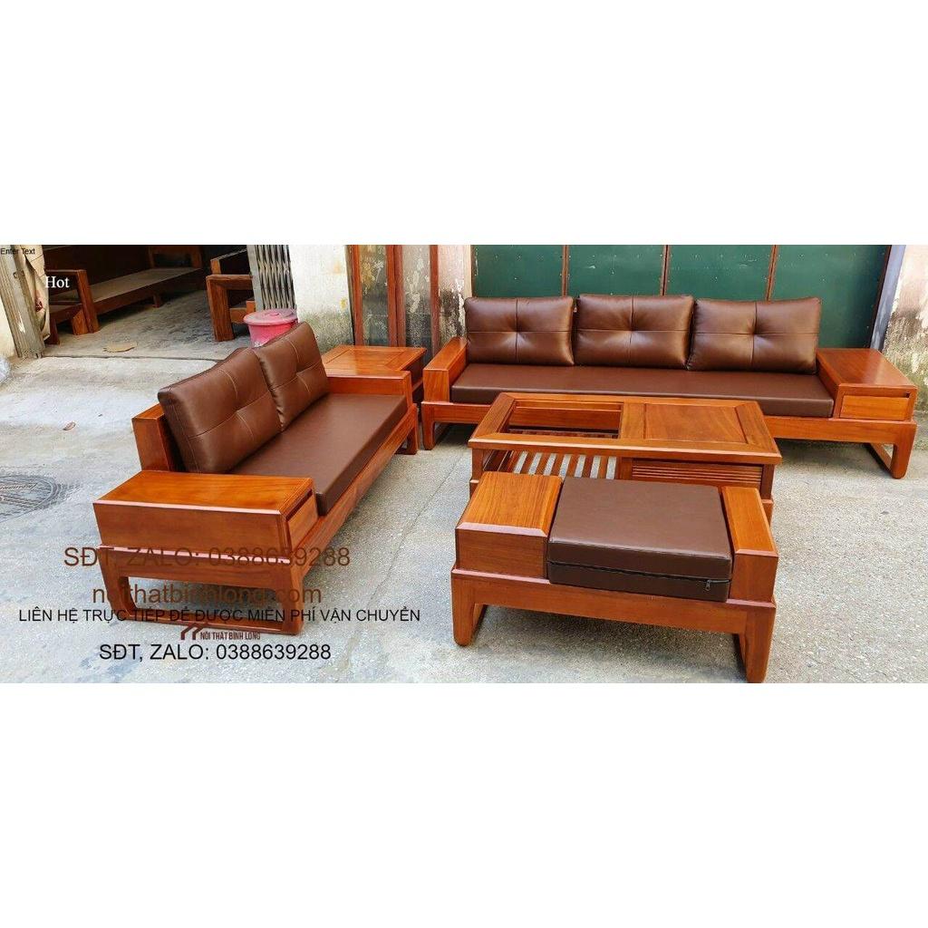 Bộ bàn ghế sofa - Đồ Gỗ Bình Long