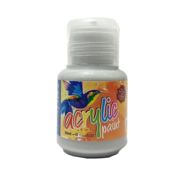 Chai Màu Vẽ Acrylic 30ml - Màu Xám