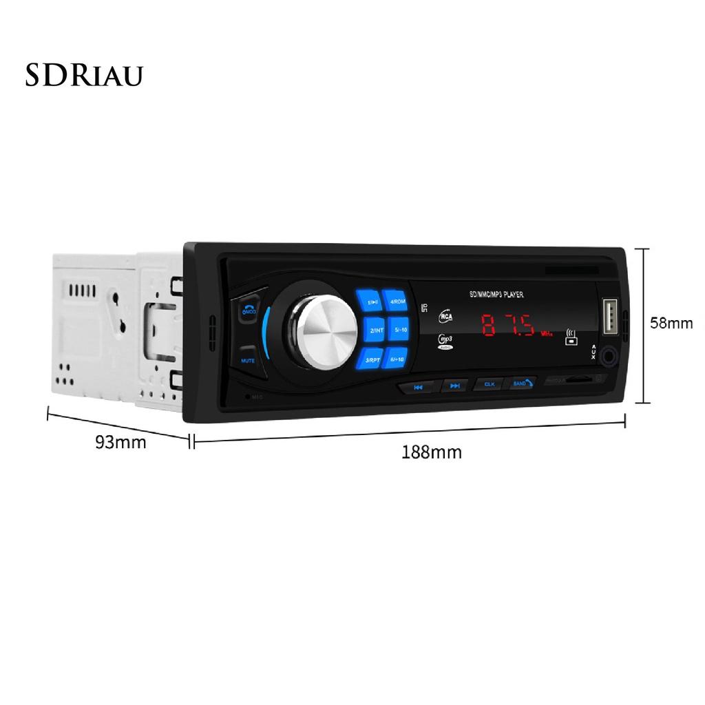 *QCDZ* 8013 MP3 Player Bluetooth Hands-free Call AUX/Micro-SD/U Disk/FM Radio 12V Car 1 Din USB2.0 MP3 Player