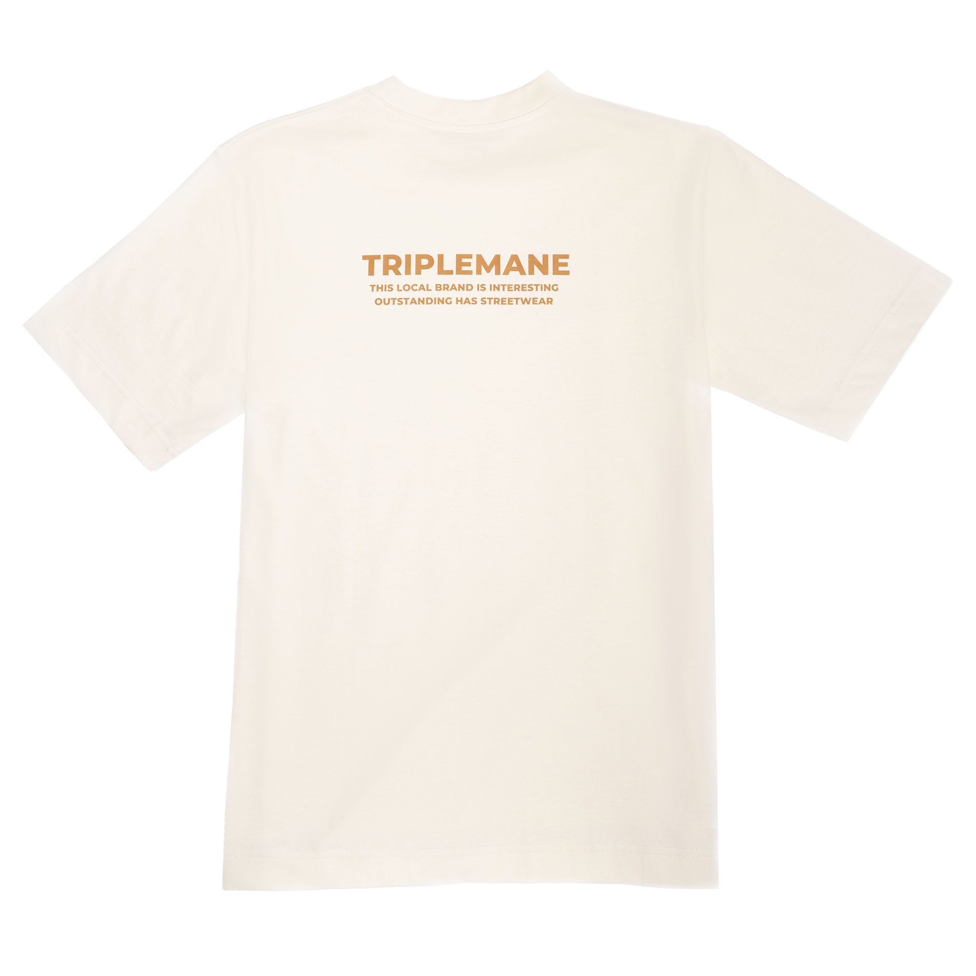 Áo thun cộc tay nam nữ Unisex N05 Cat cyborg / Cream- vải 100% Cotton Premium thoáng mát không bai xù, co giãn 2 chiều, định lượng lên đến 260gsm
