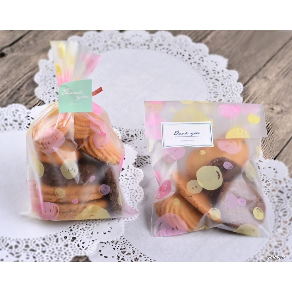 10 Túi Đựng Bánh Quy/Bánh Cookie/Đựng Kẹo 19*10cm