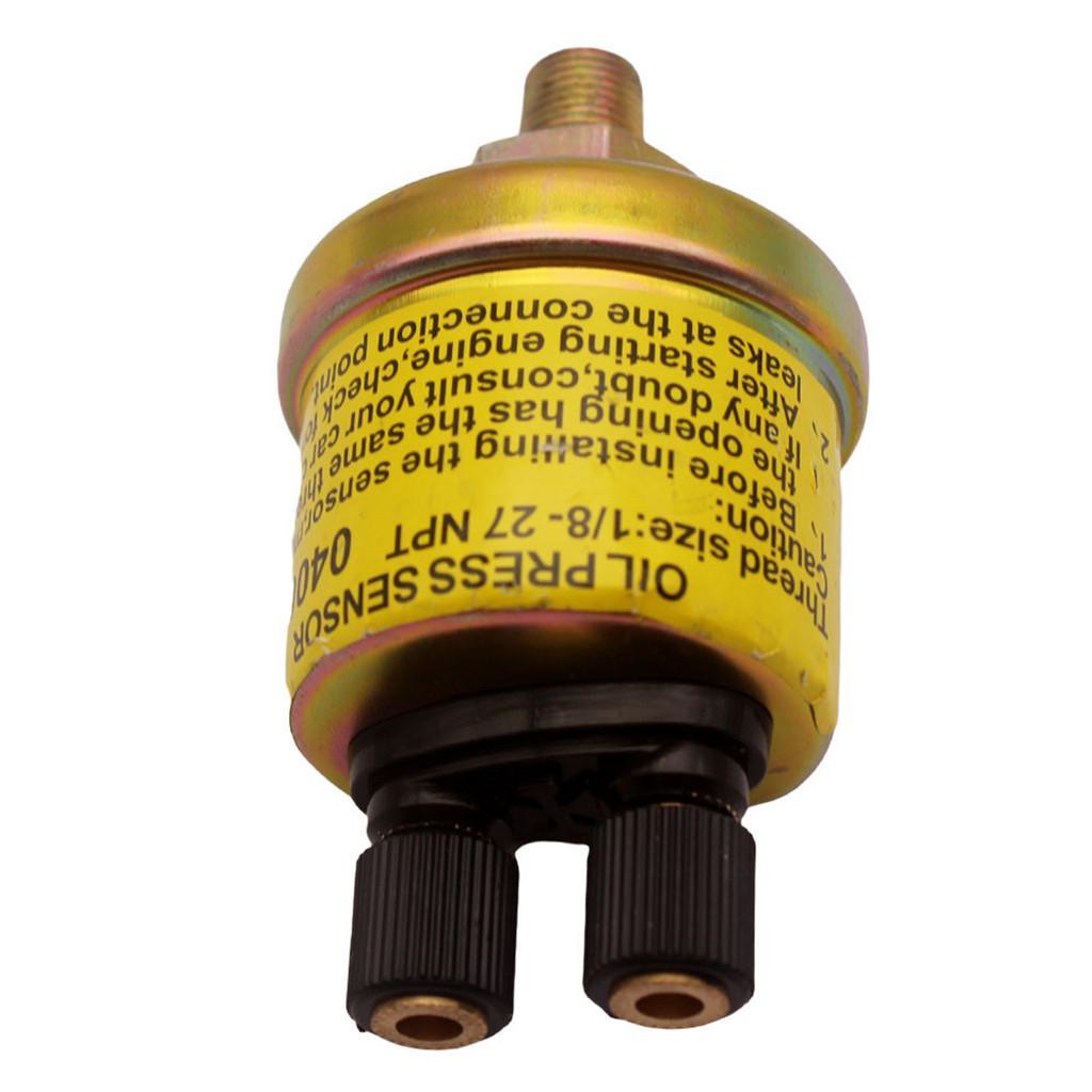 2X 1/8 NPT Universal Oil Pressure Sensor   0 -10 Bar Replacement
