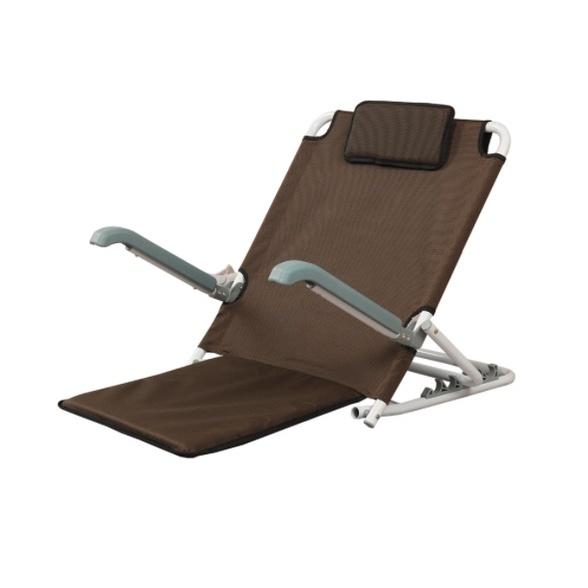 GHẾ NGỒI BỆT TAY VỊN XẾP GỌN OUTDOOR BED CHAIR có đệm lót ️ FREESHIP ️