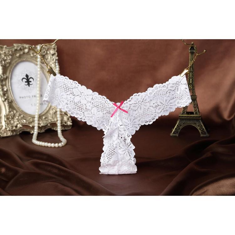 Quần lót viền ren gợi cảm quần chip lọt khe ren sexy DL204