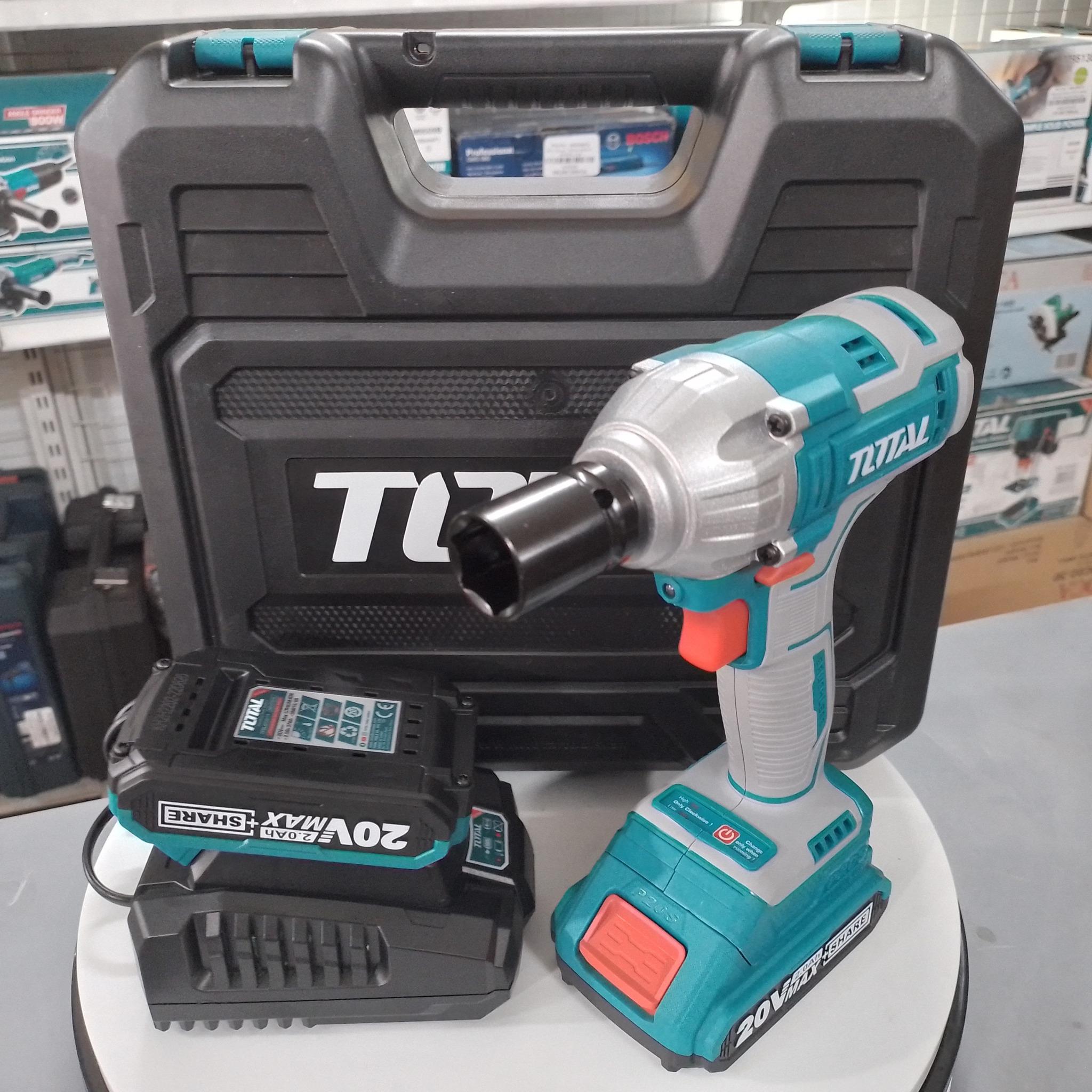 MÁY SIẾT BULOONG DÙNG PIN 20V TOTAL TIWLI2038 - HÀNG CHÍNH HÃNG