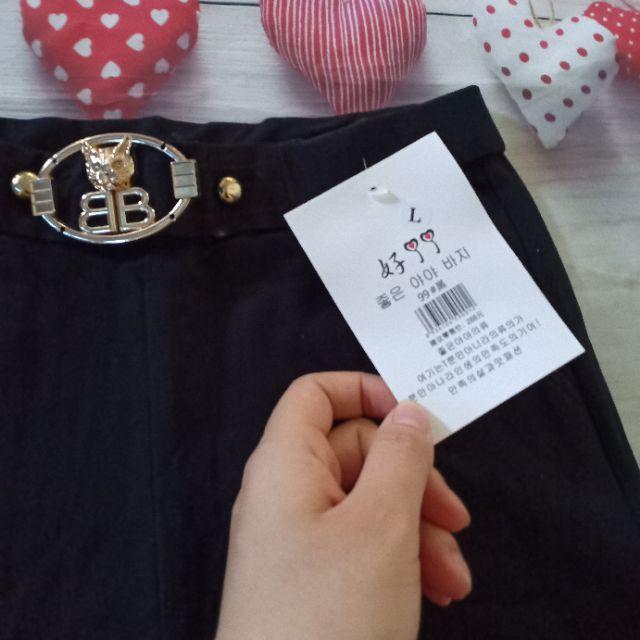 Quần legging cạp cao tag con mèo BB sang chảnh