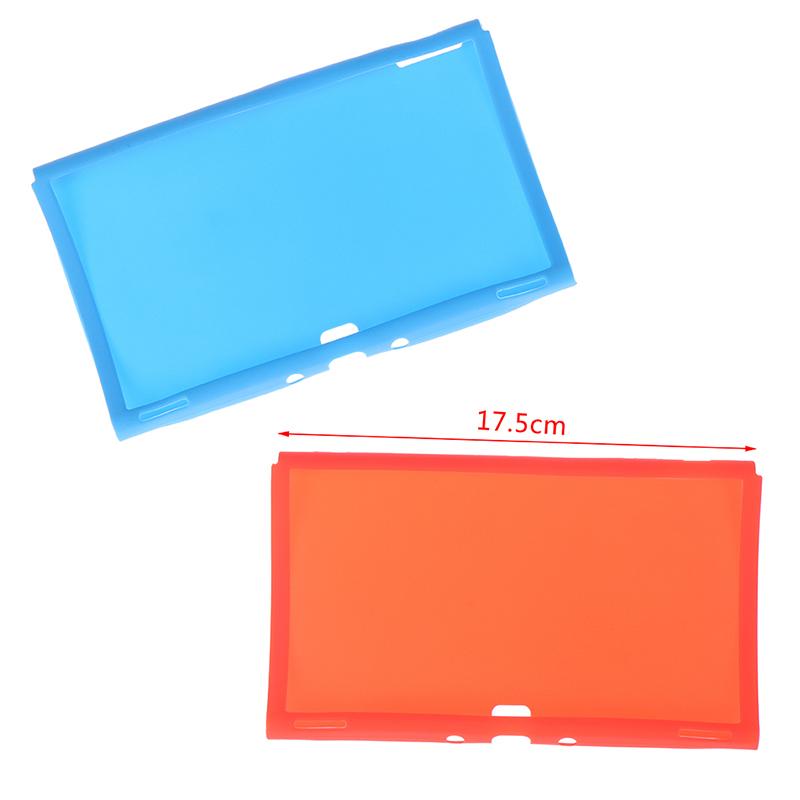 Vỏ silicon mềm 4 màu cho Nintendo Switch Phiên bản màn hình OLED 7 inch Vỏ da cho bảng điều khiển NS 7" 1 Vỏ silicon cho bảng điều khiển Màu sắc: Đen