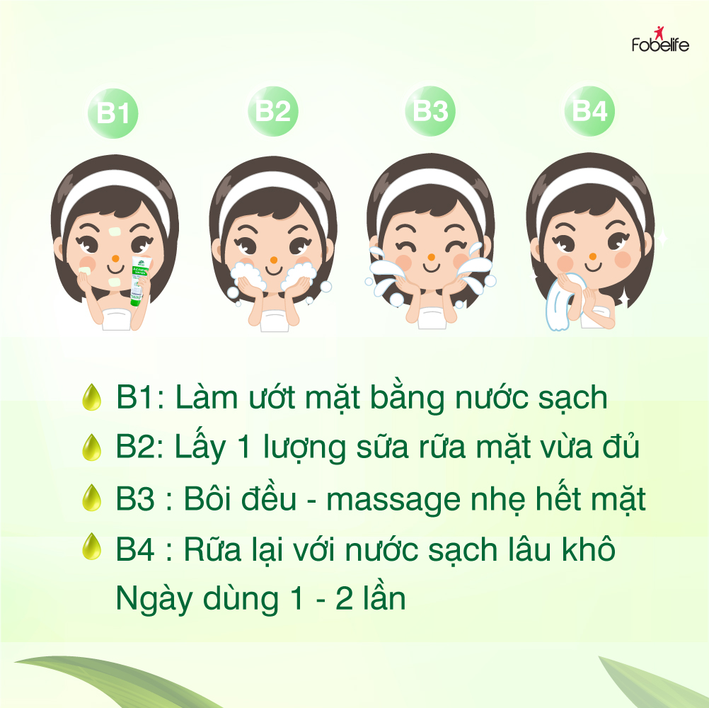 Combo Chăm Sóc Da Mụn Mủ Mụn Viêm gồm Sữa Rữa Mặt Sạch Sâu 100g và Kem Chấm Giảm Mụn 10g