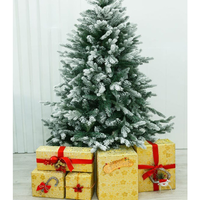 Cây thông noel 3 loại lá phủ tuyết (Cây 120cm)