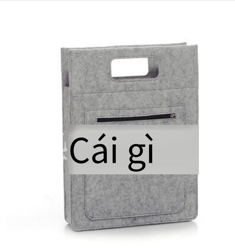 Phong cách mới nhất di động túi nỉ máy tính túi máy tính xách tay túi lót máy tính bảng tay áo bảo vệ túi tập tin nỉ