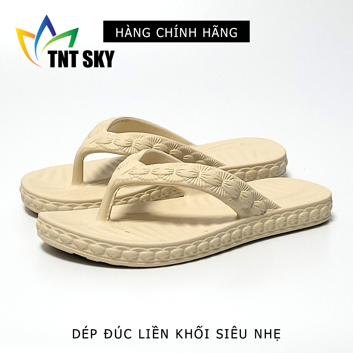 Dép Nữ Xỏ Ngón Đúc Liền Khối Siêu Nhẹ - Hàng Chính Hãng - TK418