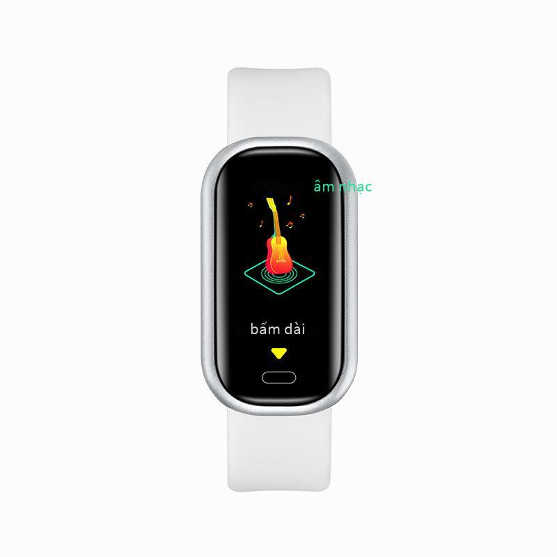 Giao Hàng Nhanh C4 Cuộc Gọi Bluetooth Âm Nhạc Vòng Tay Thông Minh Đo Nhịp Tim Oxy Trong Máu Theo Dõi Giấc Ngủ Thời Tiết Đo Quãng Đường Đi Vòng Tay Thể Thao