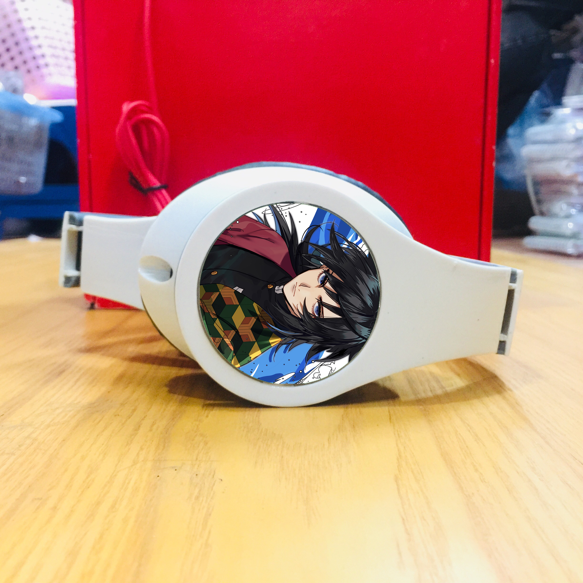 Tai nghe Kimetsu no Yaiba headphone ốp tai mẫu giao ngẫu nhiên