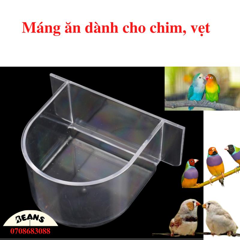 Máng ăn dành cho chim, vẹt