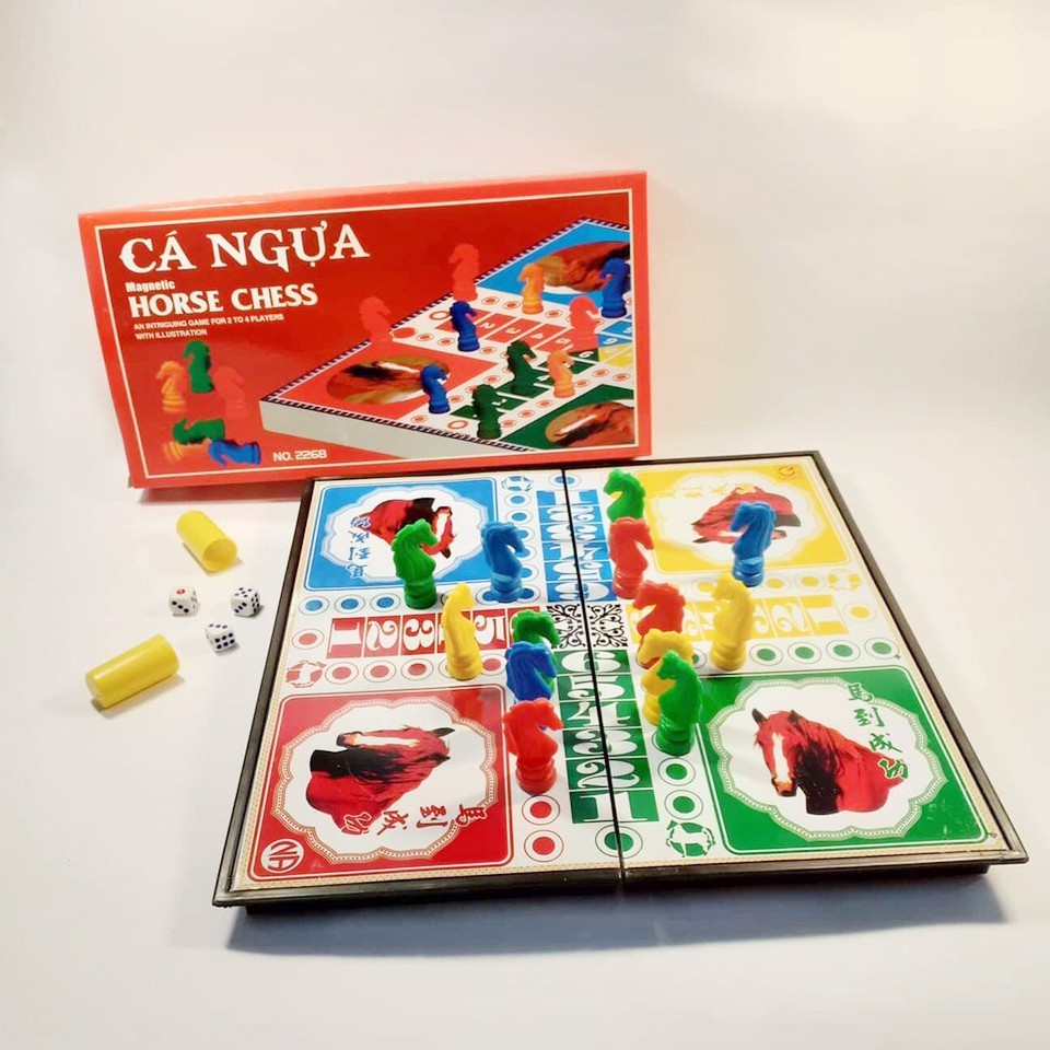 Cờ Cá Ngựa Nam Châm Loại To