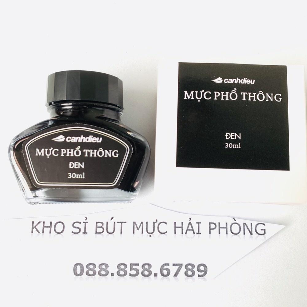 Mực Phổ thông cánh diều 30ml mầu mực đẹp không cặn, khô nhanh