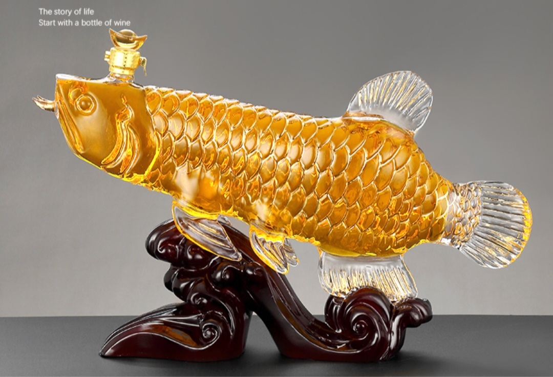 VỎ CHAI THỦY TINH CÁ KIM LONG