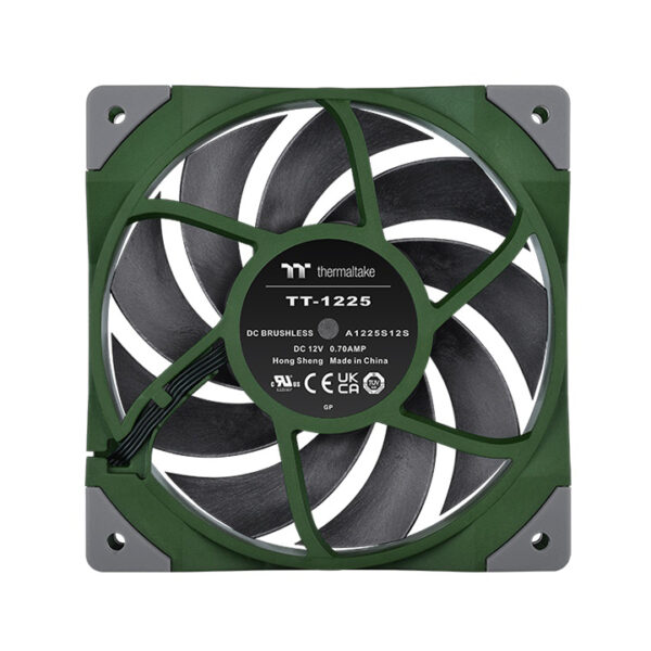 Quạt Tản Nhiệt Thermaltake ToughFan 12 Racing Green - Hàng Chính Hãng