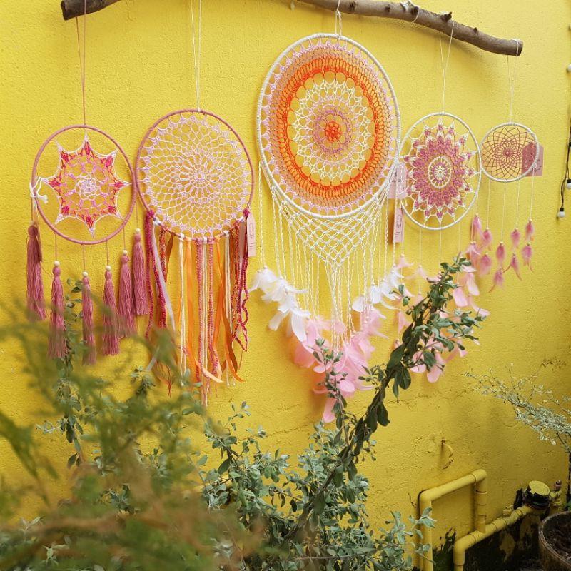Set dreamcatcher 5 cái trang trí nội thất