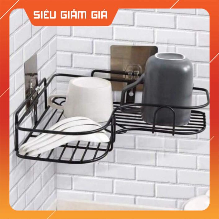 KỆ SẮT DÁN GÓC TƯỜNG GÓC VUÔNG CÁCH ĐIỆU