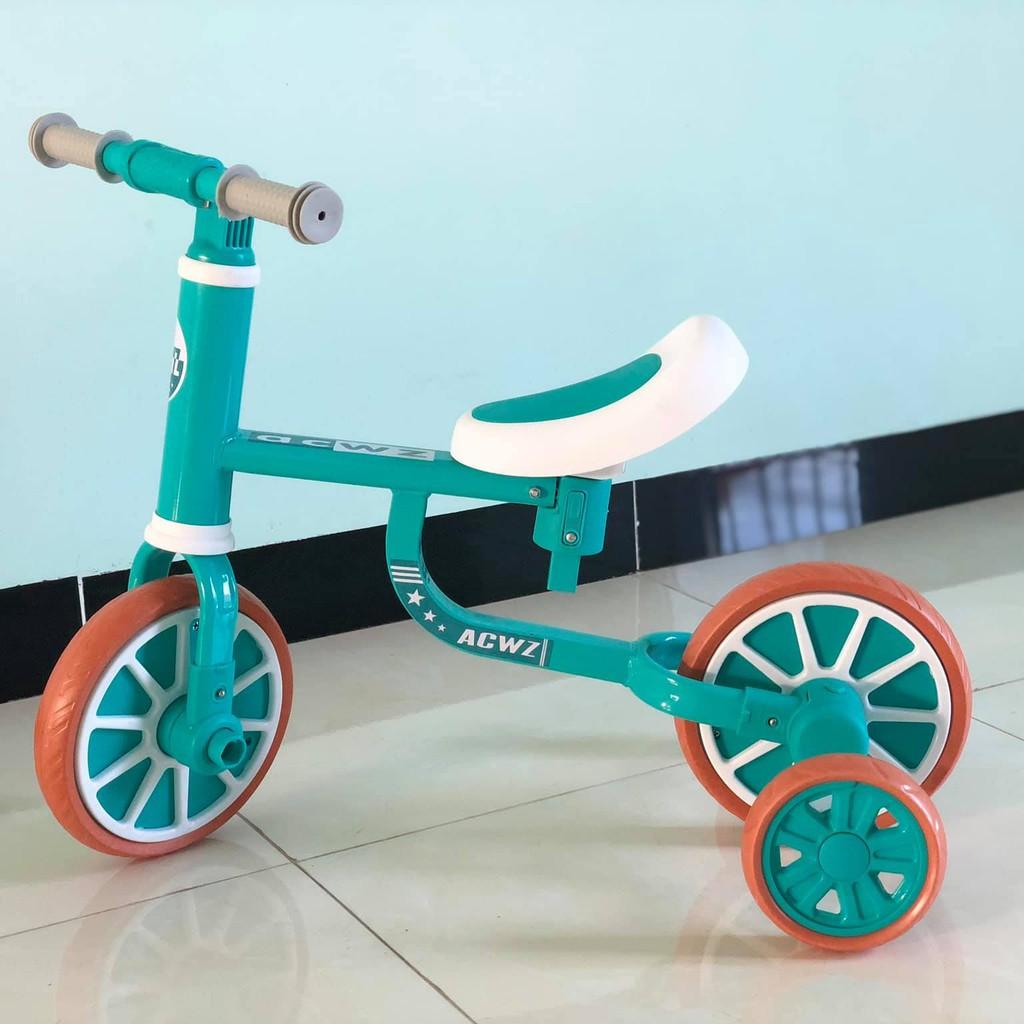 Xe cân bằng, Xe chòi chân thăng bằng 3 bánh MINI cho bé 2IN1 ACWZ