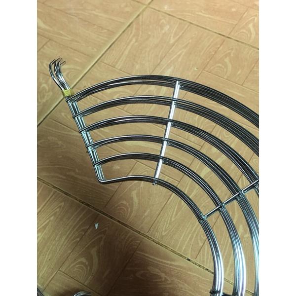 Vỉ gác chảo ráo dầu chiên inox 6 nan loại dày 3 cỡ 36cm 42cm 47cm