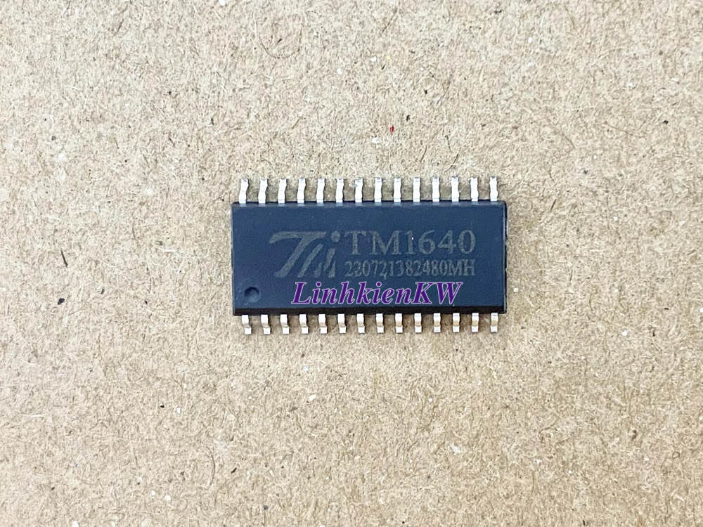 IC Điều khiển led TM1640 dán 28 chân mới chính gốc 100%