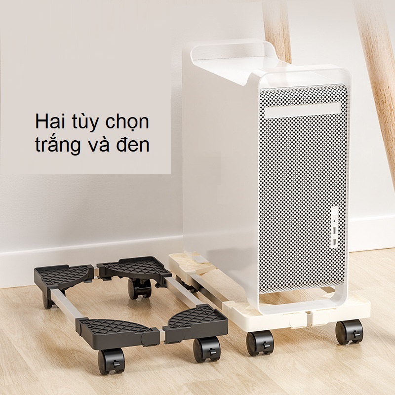 Kệ để case máy tính Kệ để CPU máy tính điều chỉnh kích thước có bánh xe