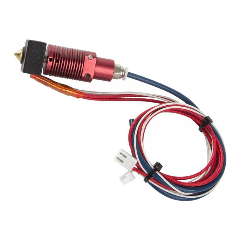 Set of 1 Assembled Extruder Hot End DIY with Silicone Cover & 0.4mm Nozzle for
