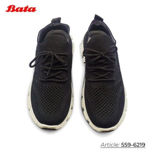 Giày sneaker nữ màu đen Thương hiệu Bata 559-6219