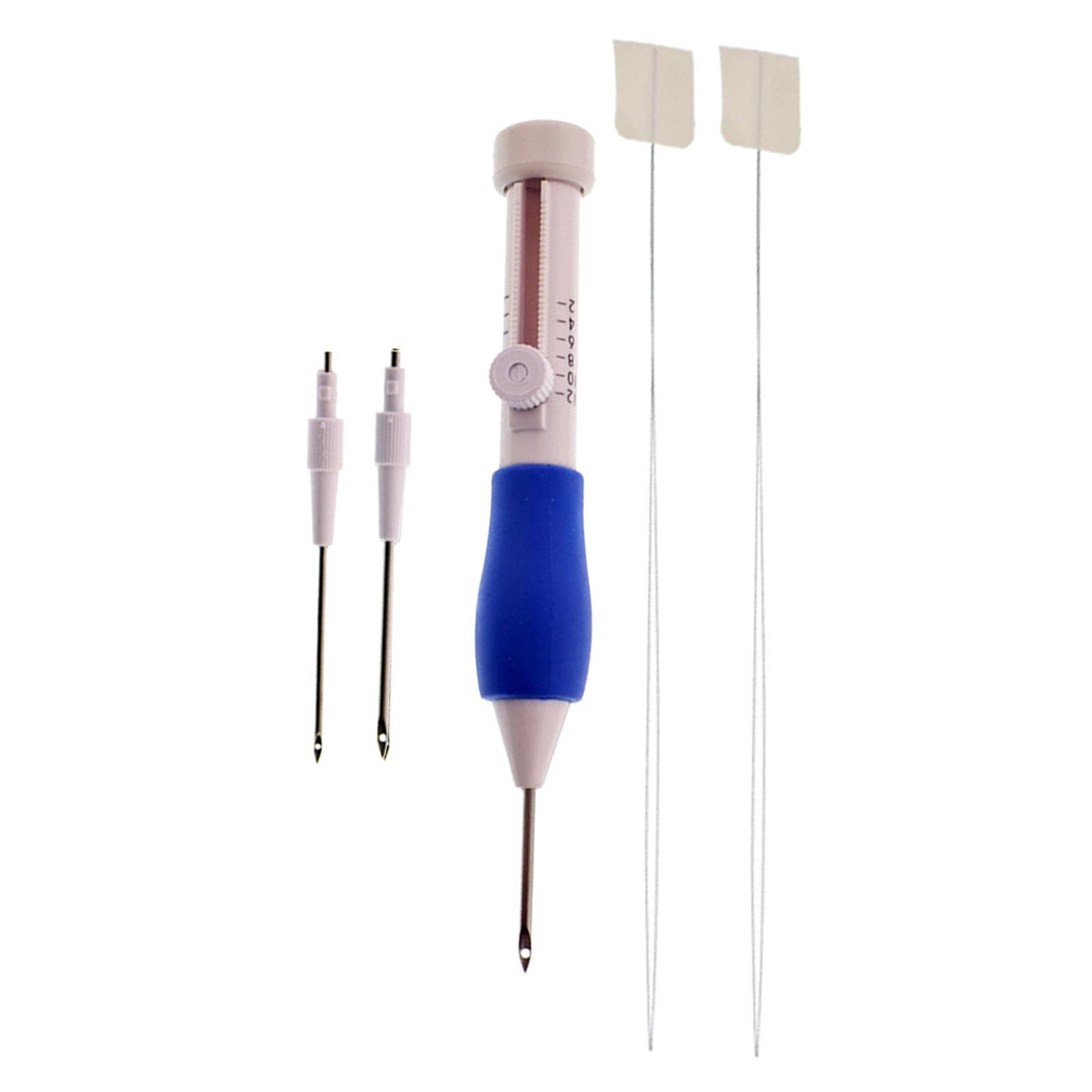 Punch Needle Embroidery Kit Punch Needle Tool, Embroidery Pen, Punch Needle Threaders, for Adults Beginner